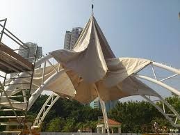 Tensile Structure Installation